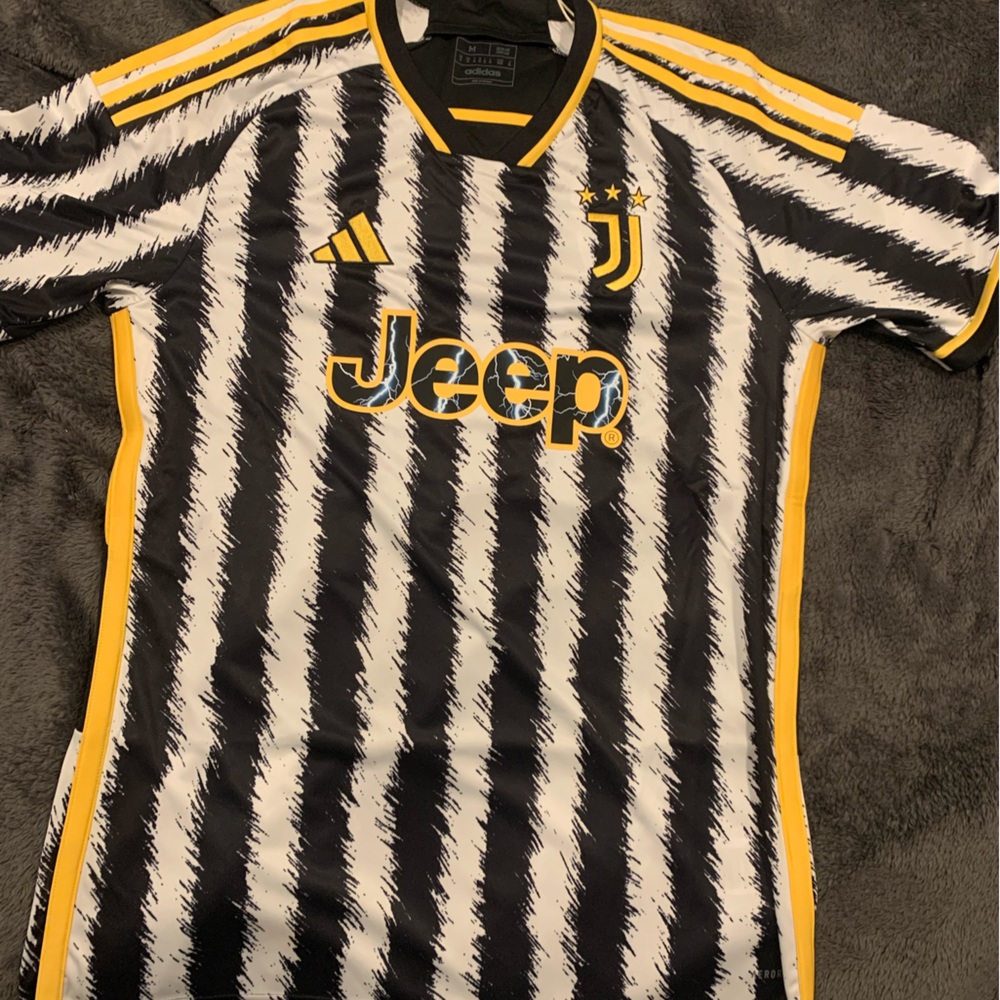 Mens Adidas Soccer Jersey
Juventus 23/24 Home Jersey
Fagioli 21